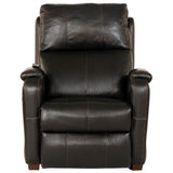 Catnapper Decompress Power Zero Gravity Recliner in Italian Black Leather Catnapper