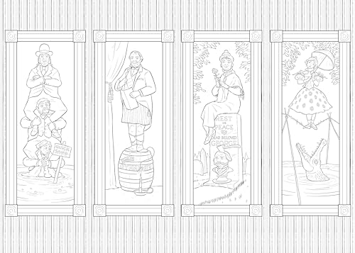 Art of Coloring: The Haunted Mansion WoodArtSupply