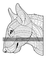 Amazing Dogs Coloring Book: Beautiful Dogs, Adorable Puppies, and Relaxing Designs for Adults and Teens WoodArtSupply