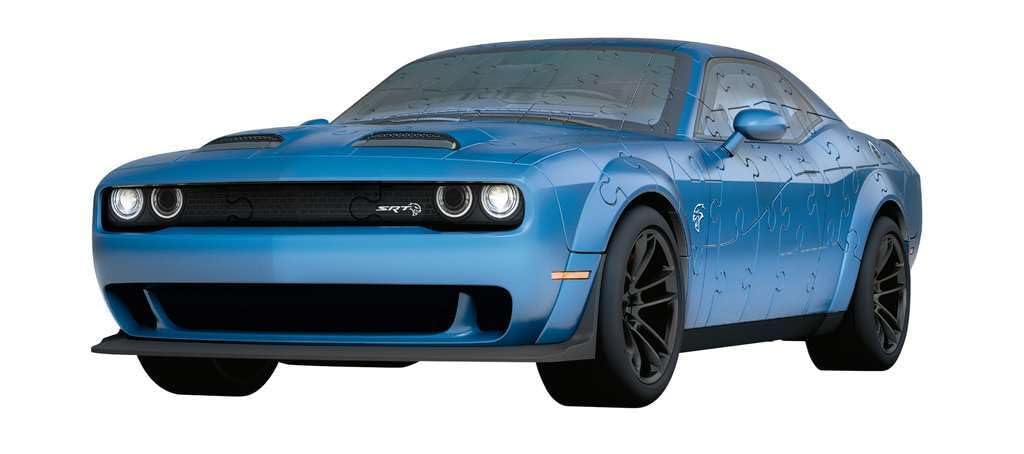 Ravensburger Dodge Challenger SRT® Hellcat Redeye Widebody 108 Piece 3D Jigsaw Puzzle for Kids and Adult - 11283 - Easy Click Technology Means Pieces Fit Together Perfectly Ravensburger