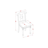 East West Furniture HLKE5-BCH-LC 5 Piece Kitchen Table & Chairs Set Includes a Round Dining Room Table with Pedestal and 4 Faux Leather Upholstered Dining Chairs, 42x42 Inch, Black & Cherry East West Furniture