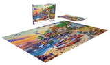 Buffalo Games - American Harbor Town - 2000 Piece Jigsaw Puzzle for Adults Challenging Puzzle Perfect for Game Nights - 2000 Piece Finished Size is 38.50 x 26.50 Buffalo Games