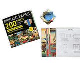 Origami Paper 200 sheets Hiroshige Prints 6 3/4" (17 cm): High-Quality Double Sided Origami Sheets With 12 Different Woodblock Prints (Instructions for 6 Projects Included) Tuttle Publishing
