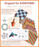 Amazing Origami Kit: Traditional Japanese Folding Papers and Projects [144 Origami Papers with Book, 17 Projects] Tuttle Publishing