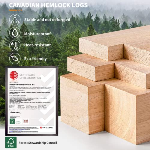 SWHSE 3-5 Persons Sauna, Far Infrared Saunas for Home with 15 mins Fast Warm-up & Himalayan Salt Brick, Panoramic View SWHSE