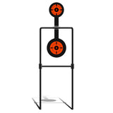 Highwild Double Spinner Shooting Targets - Auto Reset Steel Target - for Centerfire Handguns Up to .44 Magnum Highwild