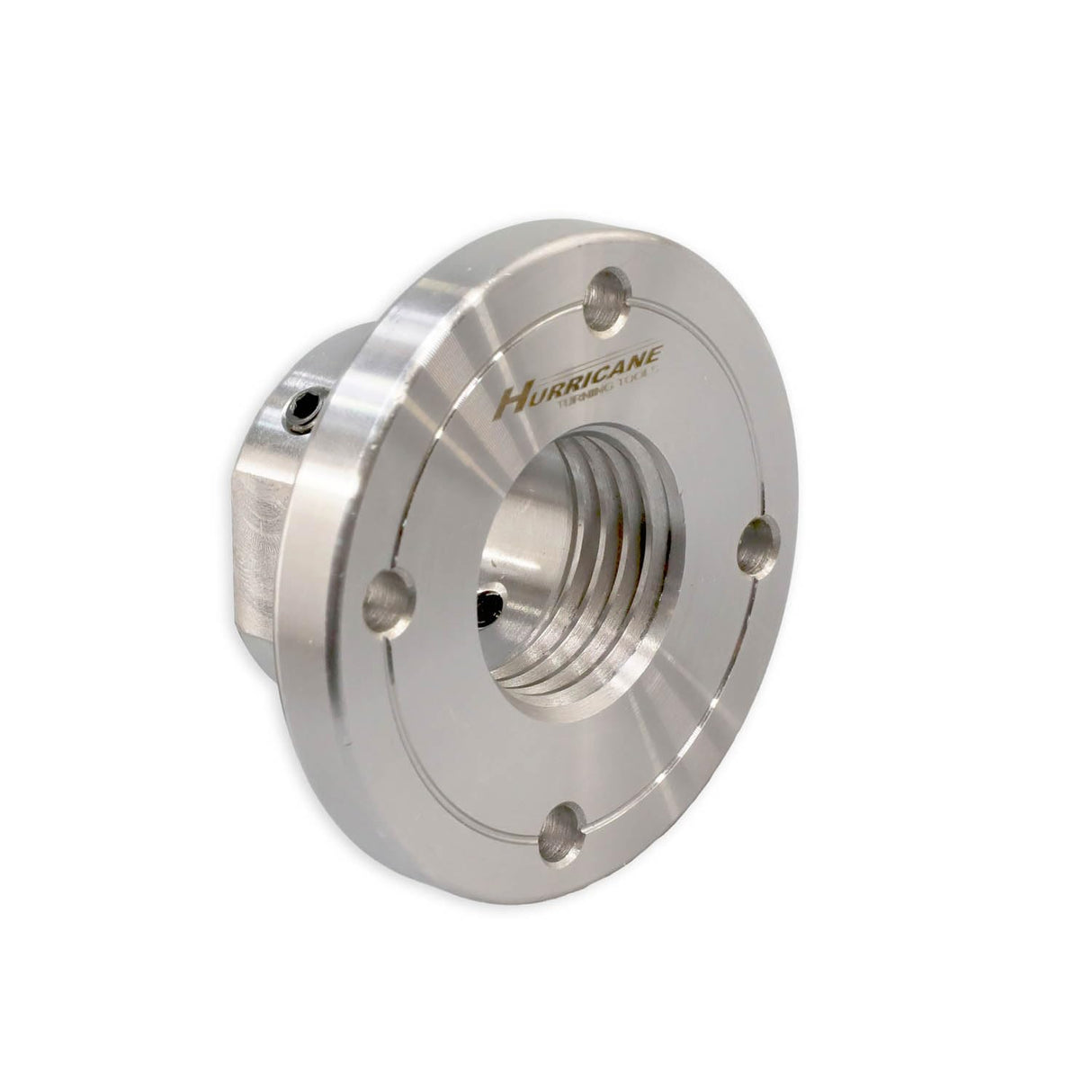 Hurricane Turning Tools, 3" Steel Faceplate For Wood Lathe, M33 x 3.5mm Hurricane Turning Tools