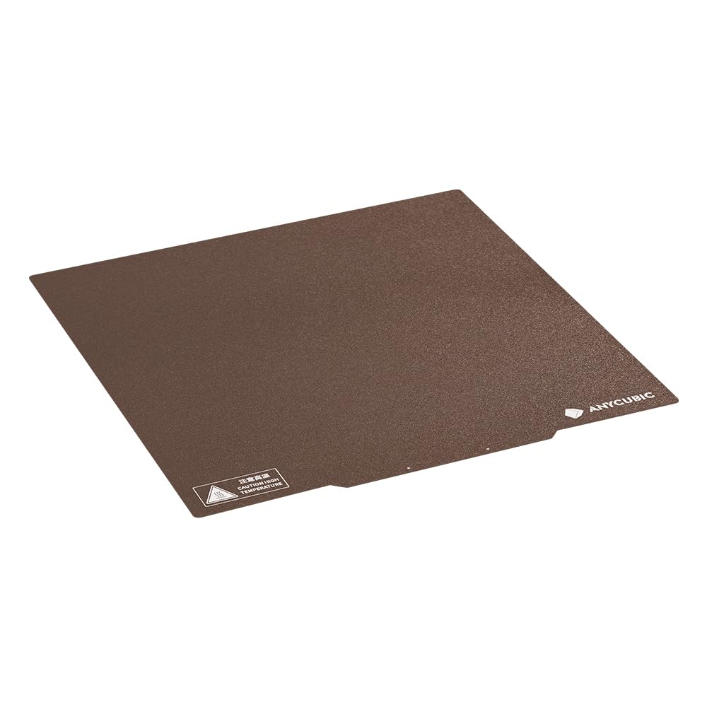 Anycubic PEI Spring Steel Magnetic Platform Stronger Adhesion, Compatible with Anycubic Kobra 2 Max 3D Printer Easy to Move Models 18.72 x 18.68 x 1.1 Inches ANYCUBIC