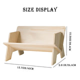 Fox Claw Wood Bookcase in Living Room/Home/Office, Desktop Book Shelf Organizer Bookshelves Storage Rack for CDs/Magazine/Books Display (Style V) Fox Claw