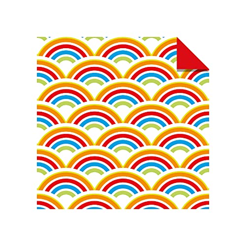 Origami Paper 100 Sheets Rainbow Patterns 6" (15 cm): Tuttle Origami Paper: Double-Sided Origami Sheets Printed with 8 Different Patterns (Instructions for 7 Projects Included) - WoodArtSupply