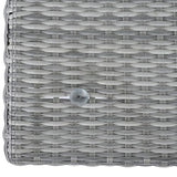 YOPTO 8-Piece Outdoor Furniture Couch Set,Rattan Patio Conversation Sectional Sofa Set with Adjustable Table,Recliners W/Extendable Side Tables & 2 Movable Ottomans,for Patio,Lawn,Backyard,Pool,Beige YOPTO