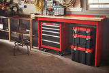 CRAFTSMAN 2000 Series Workbench, 6-Foot Wide with Butcher Block Top, Customizable (CMST27200R) CRAFTSMAN