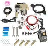 MOCHAG USB CNC 6090 Router Machine Kit MACH Control, 4 Axis 1.5 KW VFD Water-Cooling Spindle Motor+ 3D Milling Engraving Machine, Engraver Milling 3D Cutting Machine w/Control Box, Handwheel MOCHAG