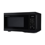 SHARP SMC1161KB Oven with Removable 12.4" Carousel Turntable, Cubic Feet, 1000 Watt Countertop Microwave, 1.1 CuFt, Black Sharp