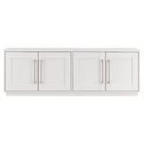 Henn&Hart Tillman Rectangular TV Stand for TV's up to 80" in, 68" Wide, White Henn&Hart