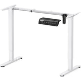 ErGear Electric Standing Desk Frame Height Adjustable Desk Legs Sit Stand Desk Frame Up to 47.2" Ergonomic Standing Desk Base Workstation Frame Only(White) ErGear