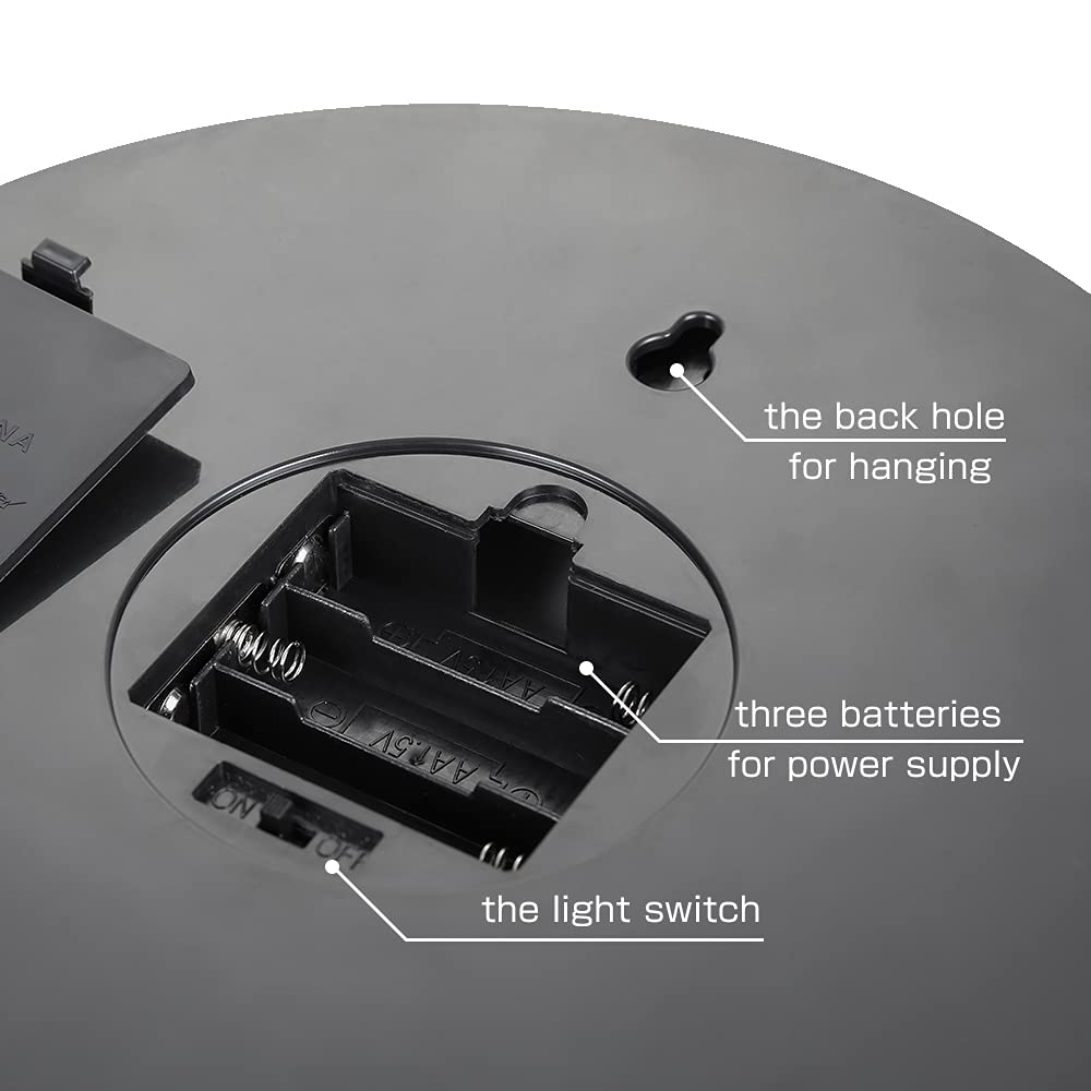 Chibuy LED Night Light 3D Mirror Wall Desktop Lamp Wedding Festival Party Decoration Sign Illusion Infinity Tunnel Mirror Light (Battery Powered) Chi-buy