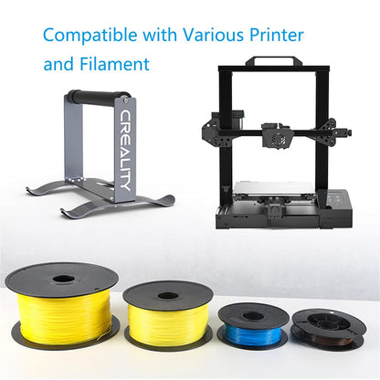 Creality Multi-Kilogram Spool Holder Filament Spool Metal Holder for Ender3 V2/Ender3 Pro/CR-30 3D Printer - WoodArtSupply