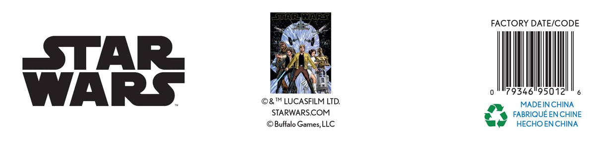 Buffalo Games - Foil Puzzle - Star Wars - A New Hope - 500 Piece Jigsaw Puzzle Buffalo Games