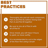 INSL-X EGG310S9A-1K Garage Guard Waterbased Epoxy Semi-Gloss Paint 1 Gallon Kit Showroom Gray INSL-X