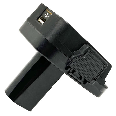 Battery Adapter for Craftsman C3 19.2 Volt Lithium Cordless Tool, Convert for DeWalt 20V &for Milwaukee 18V M18 Lithium Battery to Craftsman 19.2V Ni-MH Lithium Battery Converter, w/ USB Charge Port XFYBZN