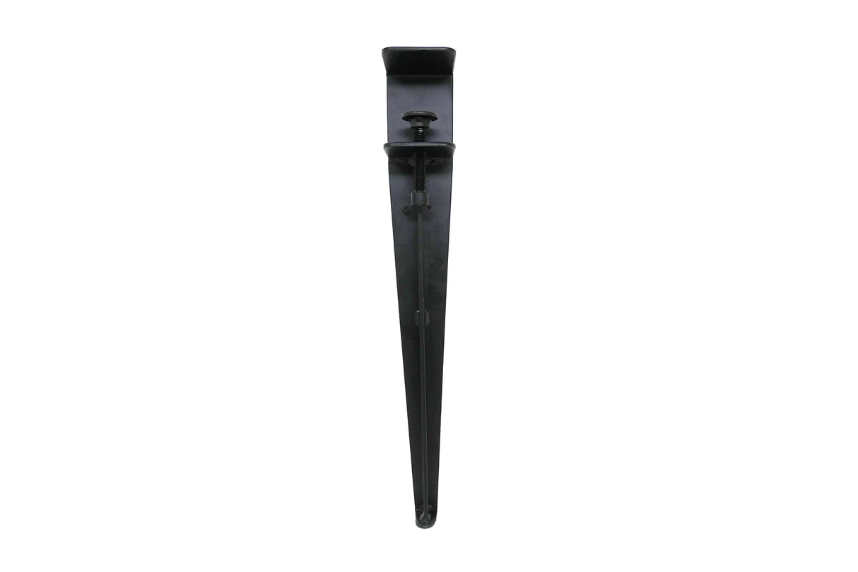 Shepherd Hardware 8130E 16" Adjustable Fit Table Clamp Legs, Black Shepherd Hardware
