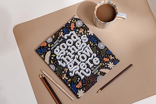 Good Things Grow Here: An Adult Coloring Book with Inspirational Quotes and Removable Wall Art Prints WoodArtSupply