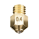 DUROZZLE Diamond PCD Tip MK8 Nozzle 0.4mm for Ender 3, CR-10, Elegoo Neptune 3, Sovol SV06 3D Printer and More, Hardened High Precision (MK8, 0.4mm) DUROZZLE