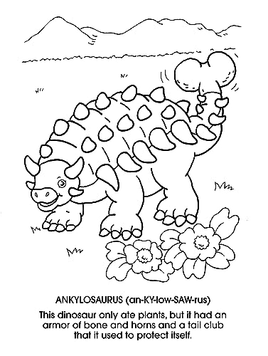 Dinosaurs (Dover Coloring Books) Dover Publications