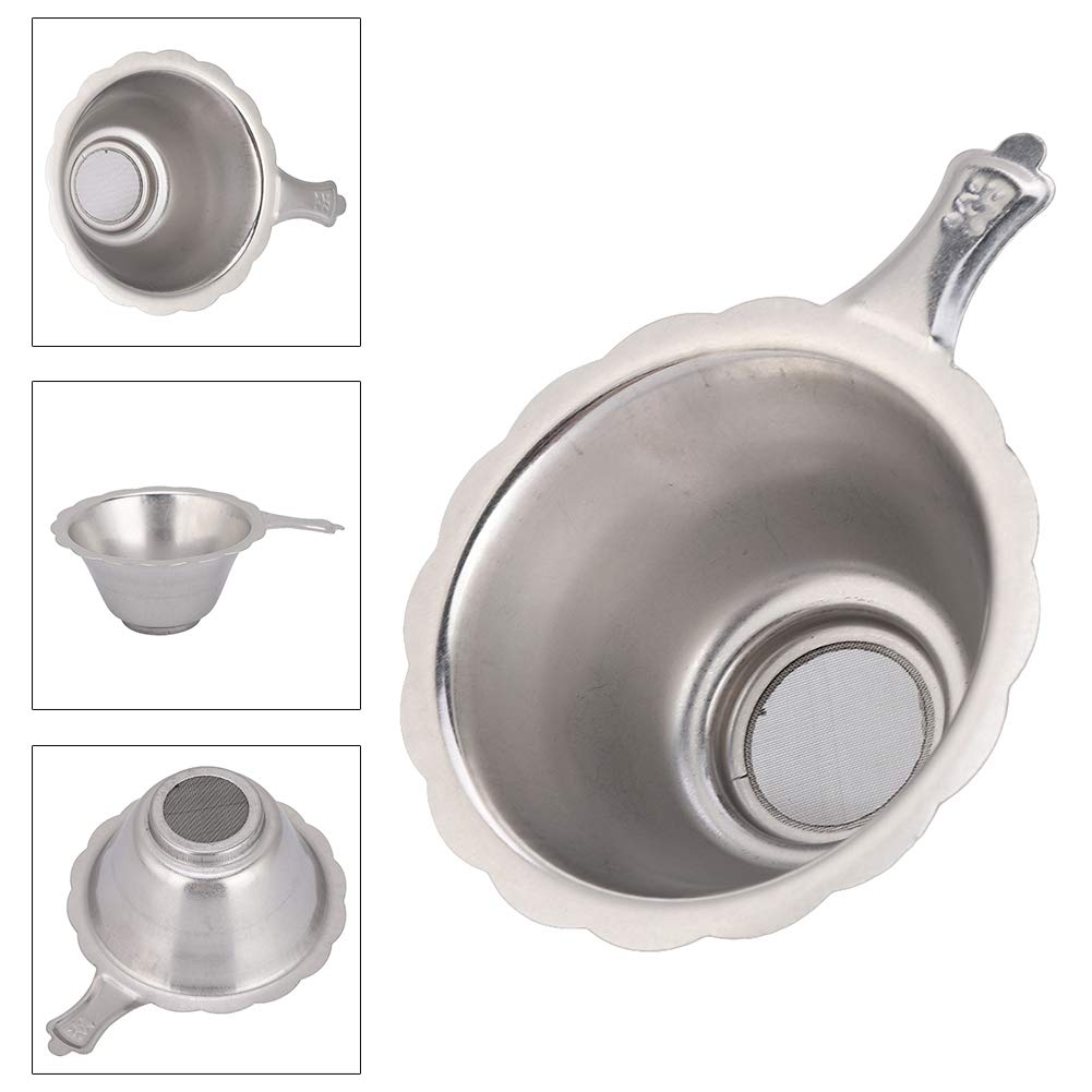 ASHATA 3D Printer Resin Filter,3D Printer Accessories Photosensitive Resin Metal Filter Funnel for SLA/DLP(Silver) ASHATA