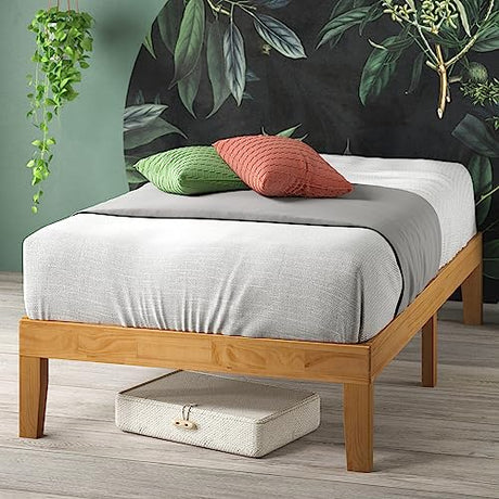 ZINUS Moiz Twin Wood Platform Bed Frame with Wireless Remote and Underbed Storage Zinus