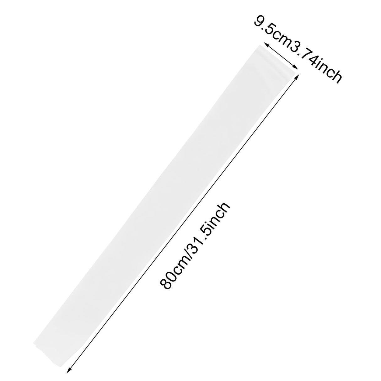 Blank Satin Sashes Penta Angel 2Pcs Plain Pageant Decorate Sashes for Graduation Birthday Bridal Shower Wedding Party DIY Supplies (White) PENTA ANGEL