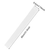 Blank Satin Sashes Penta Angel 2Pcs Plain Pageant Decorate Sashes for Graduation Birthday Bridal Shower Wedding Party DIY Supplies (White) PENTA ANGEL