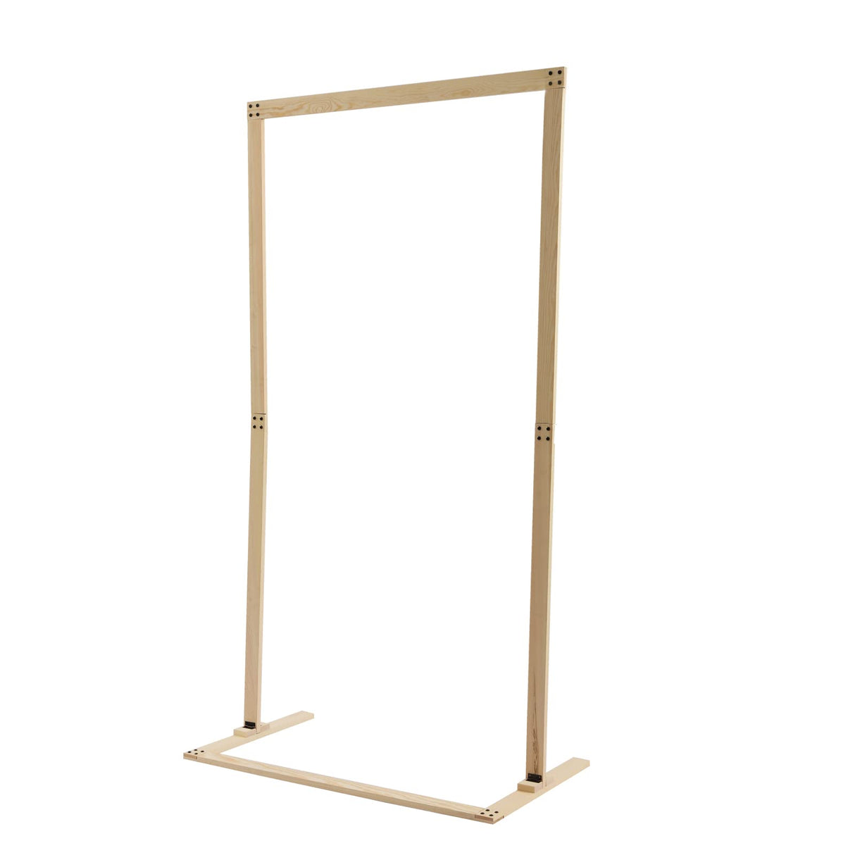 7ft Wooden Wedding Arch Stand Square Wood Arch Wedding Arbor Backdrop Stand Frame Flower Garden Arch for Indoor Outdoor Party Garden Flower Plant Rack (Square Shape) ReqianXH