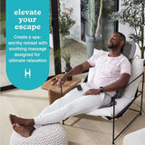 HoMedics Back Massager with Heat, Shiatsu Elite II Heated Neck and Back Massage Cushion. 3 Different Massage Styles and 3 Massage Zones. Comes with Controller and Chair Straps Homedics