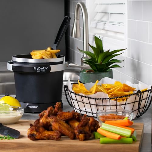 Presto 05420 FryDaddy Electric Deep Fryer,Black Presto