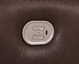 Signature Design by Ashley Alessandro Modern Power Recliner with Adjustable Headrest, Dark Brown Signature Design by Ashley