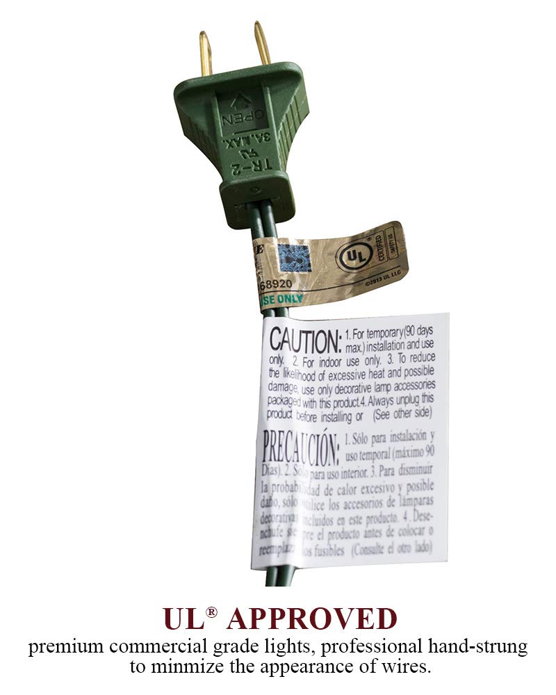 Balsam Hill | 9ft Prelit Incandescent String Lights Classic Blue Spruce Artificial Christmas Tree | PVC Needle Foliage | Easy Storage with Storage Bag | Indoor Holiday Display Balsam Hill