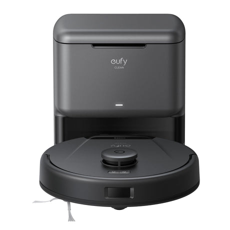 eufy L50 SES Robot Vacuum with 60 Day Self-Empty Station, Multi-Floor Cleaning,Precise iPath Laser Navigation, Customizable Al Mapping, Climb Up to 20 mm, Ideal for Hard Floor, Tile, and Carpet eufy