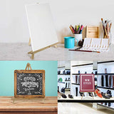U.S. Art Supply 20" Large Natural Wood Display Stand A-Frame Artist Easel (Pack of 2) - Adjustable Wooden Tripod Tabletop Holder Stand for Canvas, Painting Party, Kids Crafts, Photos, Pictures, Signs U.S. Art Supply