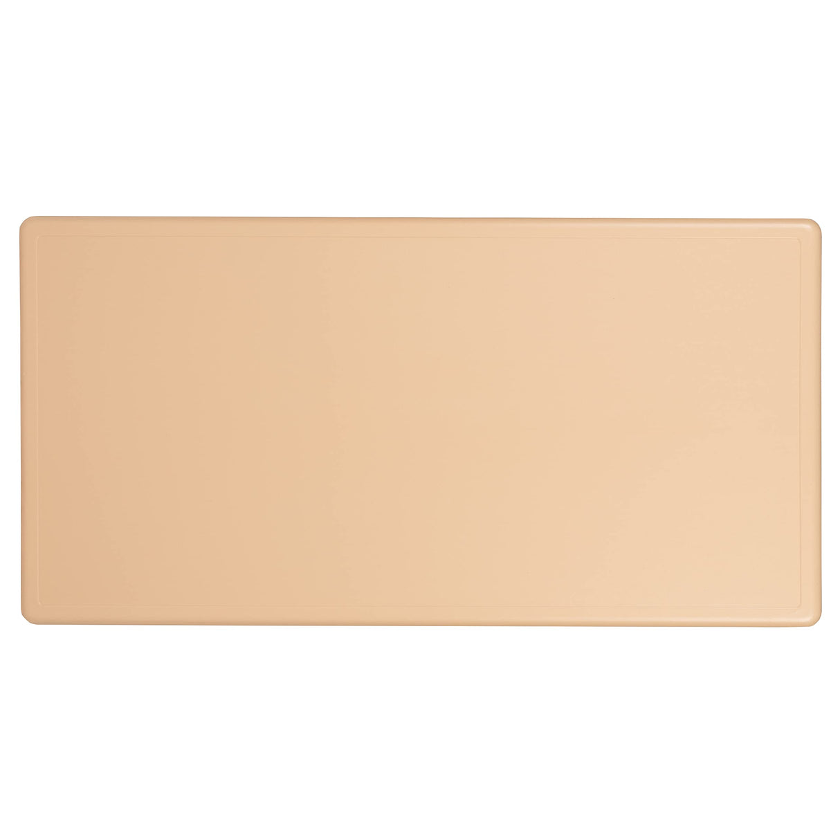 Flash Furniture Wren 24"W x 48"L Rectangular Natural Plastic Height Adjustable Activity Table Flash Furniture