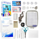 Brother PE900 5" x 7" Embroidery Machine with 5pc Embroidery Hoop Set, Embroidery Threads, & Accessories