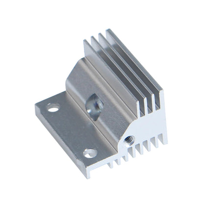 FYSETC 3D Printer Accessories - K1 Max Hotend HeatSink - Aluminum Heat Sink Replacement: Clone Fast Cooling Hot End Parts Siliver Radiator Fit Crealty K1 K1C Ceramic Print Head Heating Block Kit