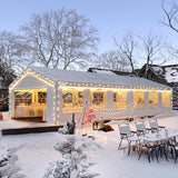 Quictent 20x40ft Party Tent Heavy Duty Outdoor Canopy Tent Carport Wedding Event Shelter BBQ Wedding Tents for Parties with Storage Bags(Church) Quictent