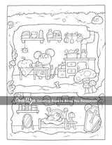 Creepy Cutie: Coloring Book for Adults and Teens Featuring Goth Kawaii and Spooky Cute Creatures of All Kinds and Many More Coco Wyo LLC