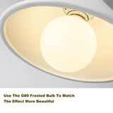 OROILUPU 9.4'' Concrete Pendant Lights Kitchen Island Hanging Lights Unique Pinecone Lampshade Industrial Chandelier Nordic Cement Pendant Light for Dining Room,Bedside,Kitchen,Hallway,1Pcs,White OROILUPU