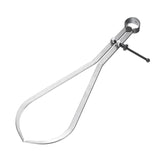 uxcell Spring Outside Caliper 13 Inch Stainless Steel Adjustable Spring Caliper Bent-Leg for Wood Turning Lathe Projects uxcell