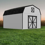 Handy Home Products Hudson 12x24 Do-it-Yourself Wooden Storage Shed with Floor Handy Home Products