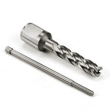 OSCARBIDE 7/16"X2"HSS Annular Cutter 7/16 inch Cutting Diameter 2 Depth of Cut,3/4 inch Weldon Shank 2 Flat Mag Drill Bit with Pilot Pin for Magnetic Drill Press,1 Piece OSCARBIDE