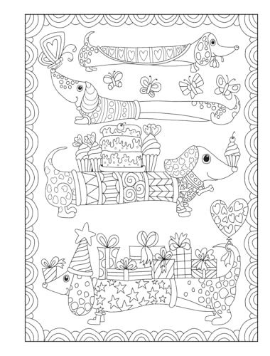 Creative Haven Adorable Dogs Coloring Book (Adult Coloring Books: Pets)